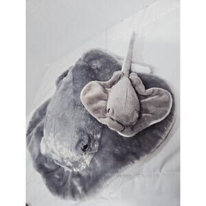 ADVENTURE PLANET PLUSH STING RAY 19” Baby Nursery Reef Decor Animal Plush